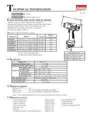 View Service Manual (PDF format 530 KB) - Tool Parts Direct . com