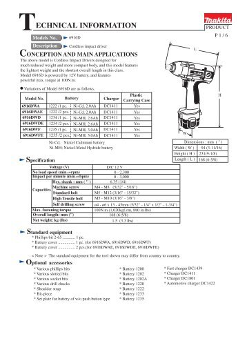 View Service Manual (PDF format 530 KB) - Tool Parts Direct . com