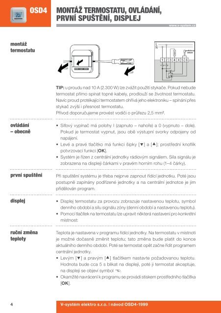 OSD4-1999 - V-System elektro