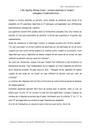 LARS - Caregiver - french (PDF) - Centre MÃ©moire de Ressources et ...