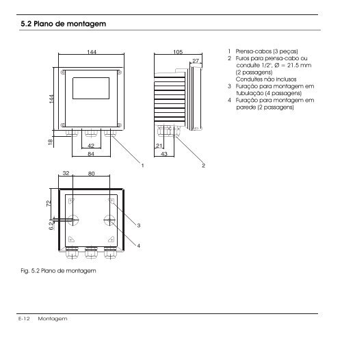 Manual de InstruÃ§Ãµes Transmissor pH 2100 PA - METTLER TOLEDO