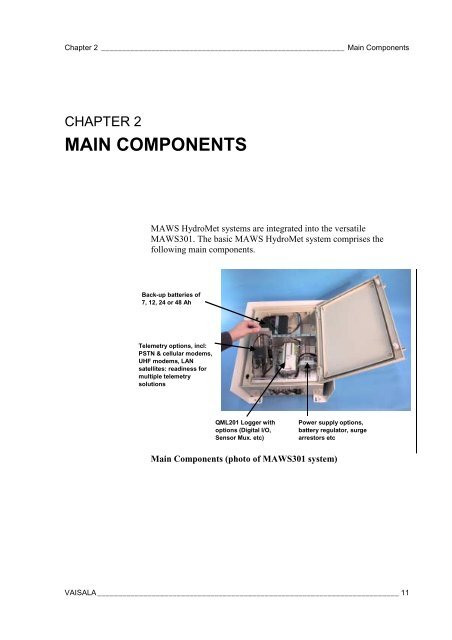 MAWS HydroMetÃ¢Â„Â¢ Systems for Meteorological and Hydrological ...