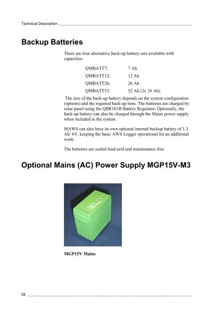 MAWS HydroMetÃ¢Â„Â¢ Systems for Meteorological and Hydrological ...