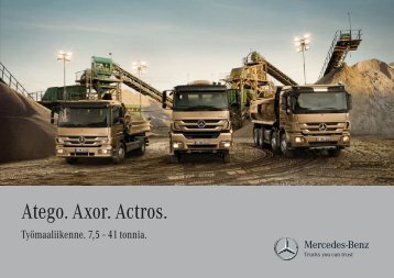 Atego. Axor. Actros. - Mercedes-Benz Luxembourg