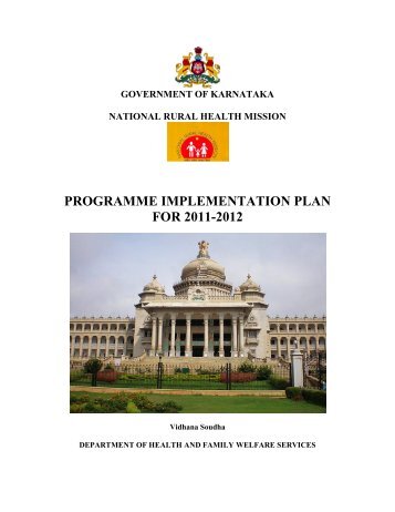 programme implementation plan for 2011-2012 - National Rural ...