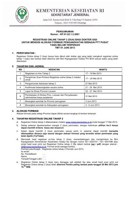 Kp 01 02 1 2 2681 Registrasi Online Ropeg Kemenkes