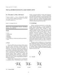 POLY(Î±-HYDROXYKYSELINY) JAKO NOSIÄE LÃÄIV - ChemickÃ© listy