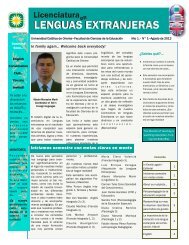 BoletÃ­n No.1. Lenguas Extranjeras - Universidad CatÃ³lica de Oriente