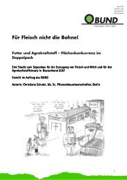 FÃƒÂ¼r Fleisch nicht die Bohne! - Bund