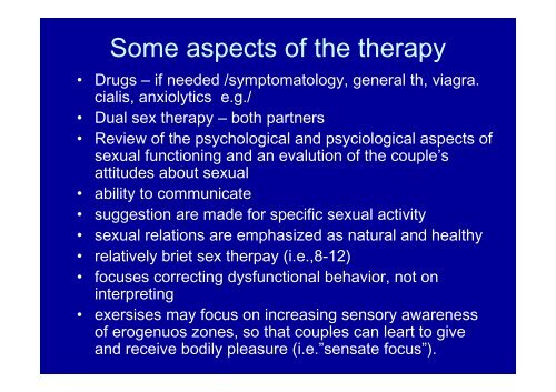 Psychosexual disorders