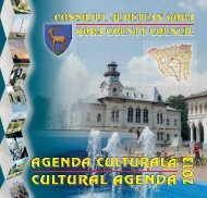 Agenda culturalÄ 2013 - Consiliul JudeÅ£ean Gorj