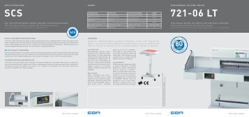 Stapelschneider EBA 721-06 LT, PDF Prospekt