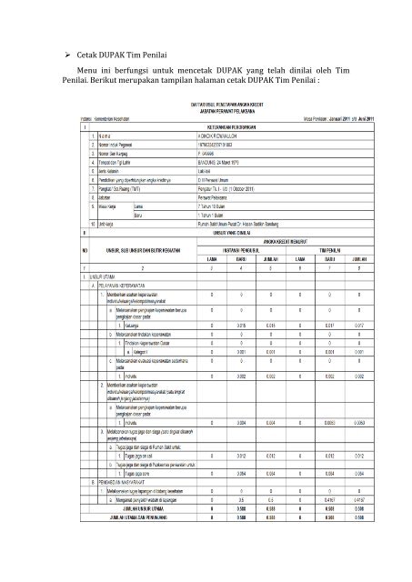 Administrasi Jabatan Fungsional - Ropeg Kemenkes