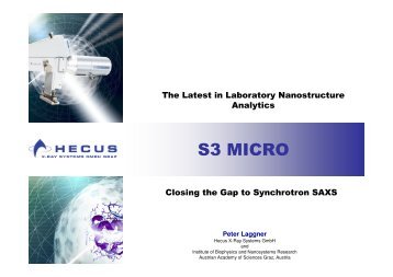 S3-MICRO - Detailled Information - Hecus Graz X-Ray Systems