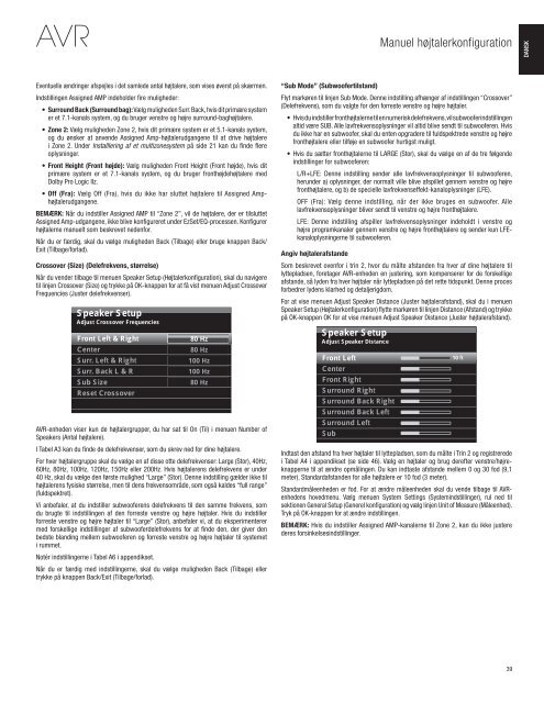 AVR 3700, AVR 370 AVR 2700, AVR 270 - Harman Kardon