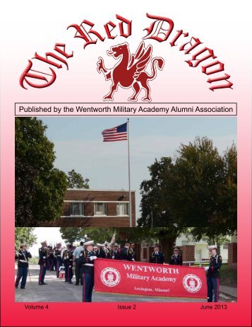 Red Dragon Vol 4, Issue 2 - Wentworth Military Academy & College