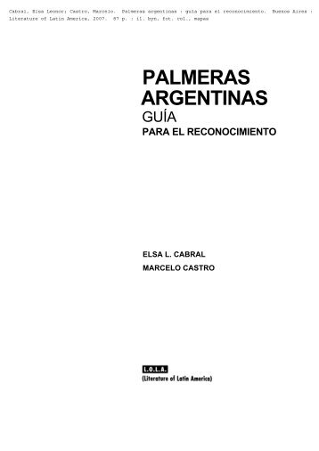 PALMERAS ARGENTINAS