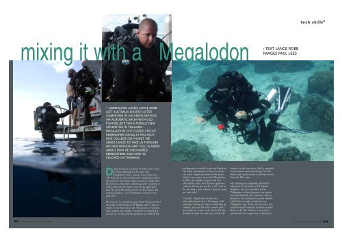 Megalodon - Sport Diving Magazine Article - Tech-ccr.com