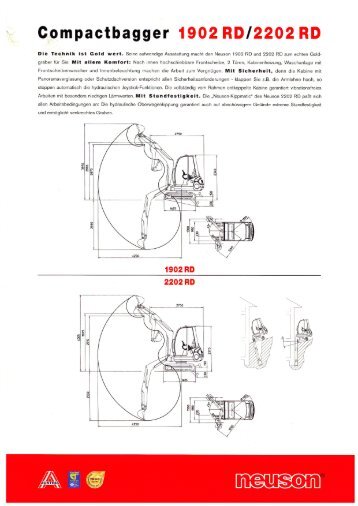 Cpmpactbagger 1902 RD/2202 RD - Moser Baumaschinen