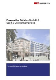 Vermietungsdokumentation Europaallee Baufeld A - Markt ...