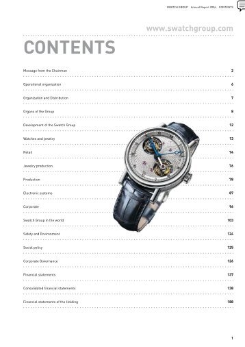 contents - Swatch Group