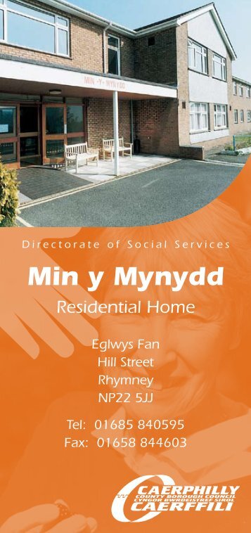 Min y Mynydd - Cyngor Bwrdeistref Sirol Caerffili