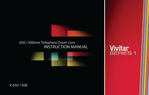 v-650-1300 manual - Vivitar