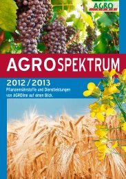 Agrospektrum 2012/2013 - AGROline AG