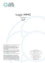 MMC User Manual - AMS Neve