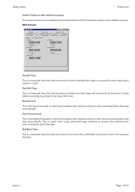 MMC User Manual - AMS Neve