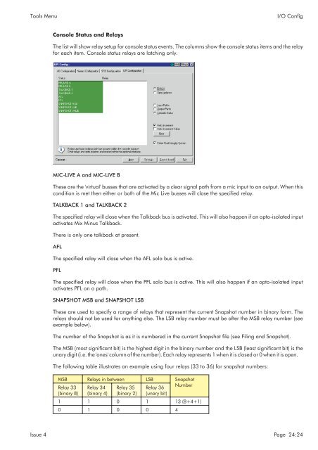 MMC User Manual - AMS Neve