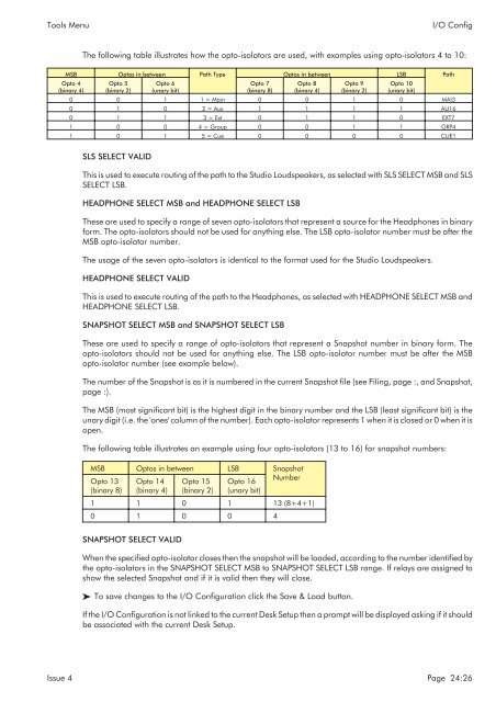 MMC User Manual - AMS Neve