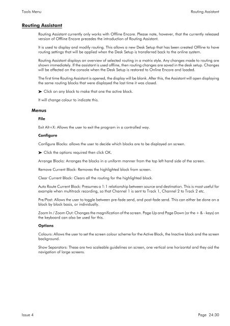 MMC User Manual - AMS Neve