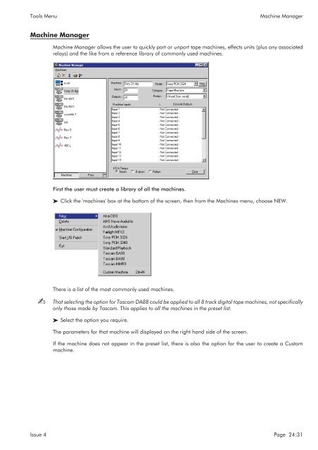 MMC User Manual - AMS Neve