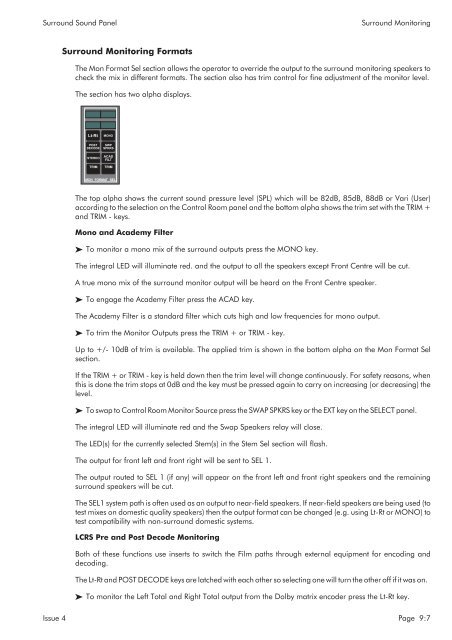 MMC User Manual - AMS Neve