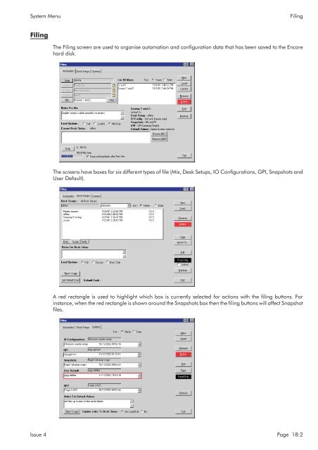 MMC User Manual - AMS Neve