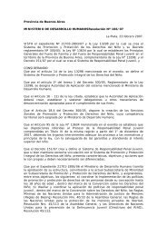 ResoluciÃ³n 166/2007 - Observatorio de JÃ³venes y Adolescentes