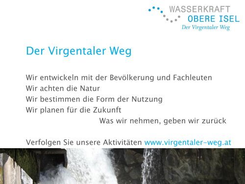 Variantenstudie - Virgentaler Weg