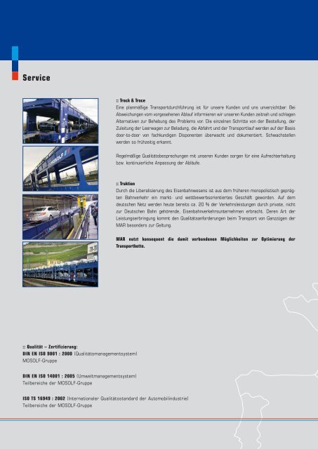 Automotive Railway - Mosolf