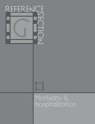 G - Morbidity & hospitalization