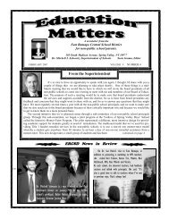 February 2007 Edition - East Ramapo