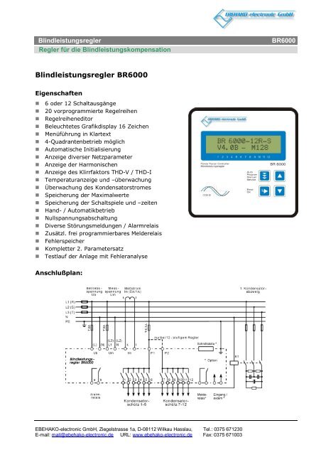 BR6000-Datenblatt - Ebehako-Electronic GmbH