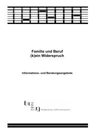 Familie und Beruf (k)ein Widerspruch - Zuginfo