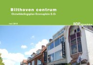 Bijlage 19 Ontwikkelingsplan Emmaplein E.O. - Gemeente De Bilt