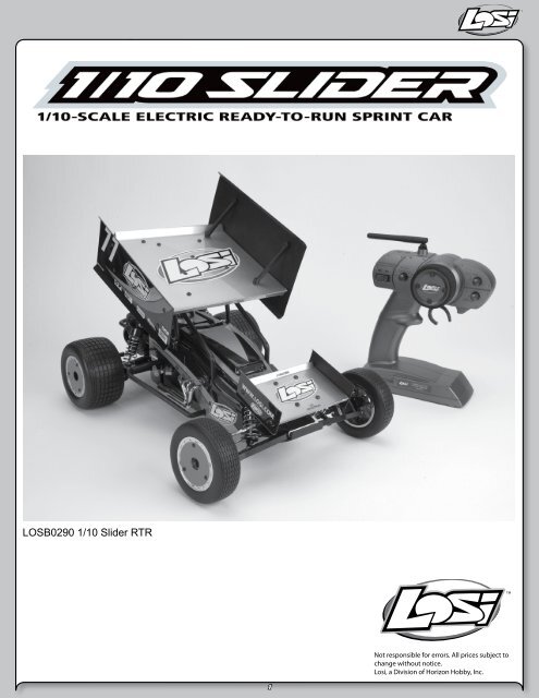 losi slider