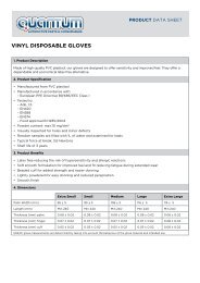 Technical Data Sheet - Quantum