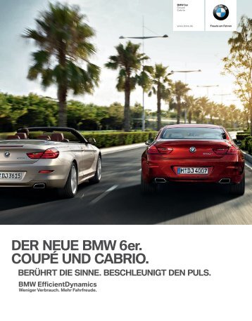 DER NEUE BMW Ã®Â¨Â†er. COUPÃƒÂ‰ UND CABRIO. - BMW Niederlassung ...