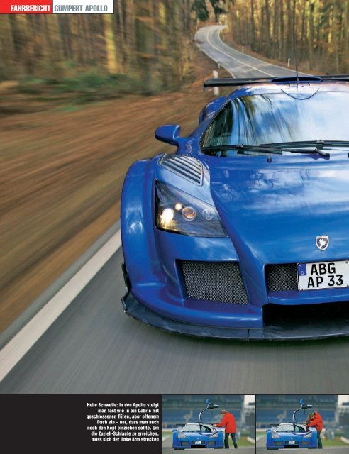 GUMPERT APOLLO FAHRBERICHT