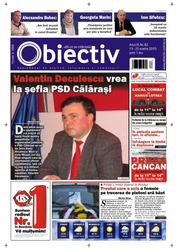 Valentin Deculescu vrea la Âºefia PSD CÄlÄra iÂº Valentin ... - Obiectiv