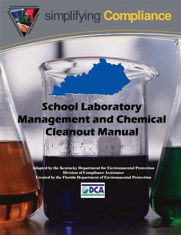 School Laboratory Management and Chemical Cleanout Manual